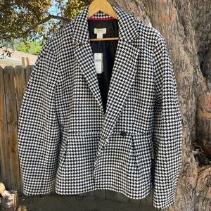 Black & White Blazer from Anthropologie